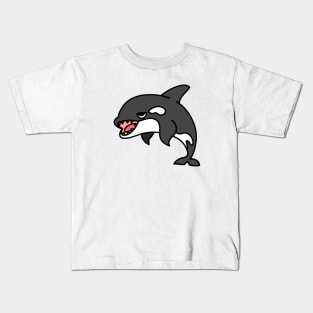 Cute Orca Killer Whales Kids T-Shirt